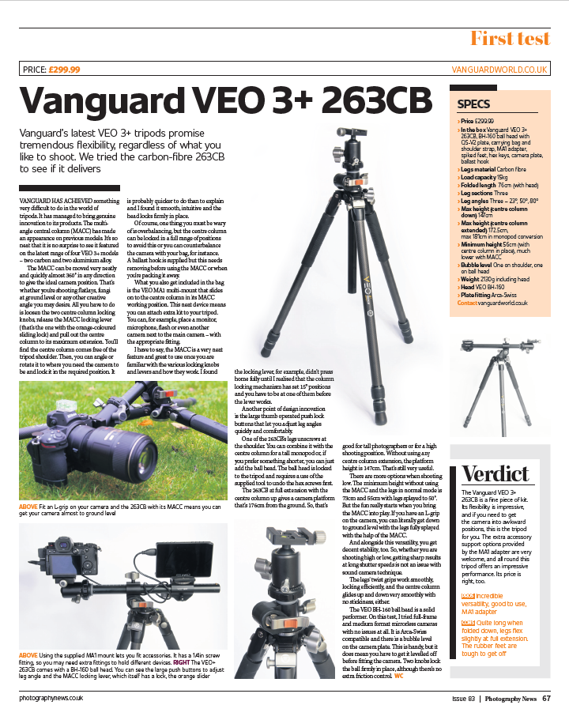 Photography News Review - VEO 3+ 263AB